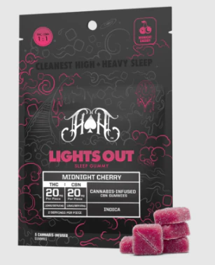 Heavy Hitters - Lights Off | Midnight Cherry Gummies Main Image