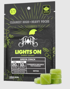 Heavy Hitters - Lights On | Green Crack Gummies Main Image