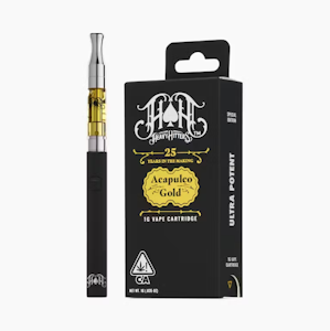 Heavy Hitters - HEAVY HITTERS: Acapulco Gold Ultra-Pure 1g Vape Cart (S)