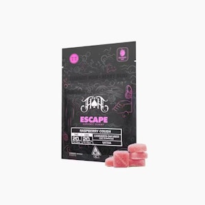 Heavy Hitters - HEAVY HITTERS: Escape CBC Euphoric Raspberry Cough Gummies (20mg THC: 20mg CBC) (S)