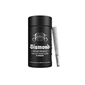 HEAVY HITTERS - Heavy Hitters Infused 5pk Prerolls 2.5g Black Haze