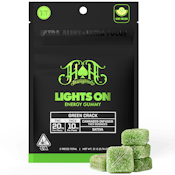 Lights On 2:1 Green Crack Gummies (THC:THCv)