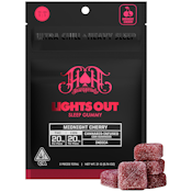 Lights Out 1:1 Midnight Cherry Gummies (THC:CBN)