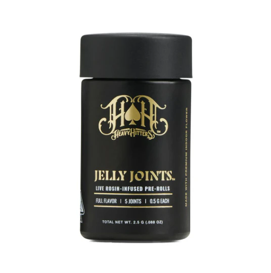 Heavy Hitters - Heavy Hitters | J1 x Garlic Juice | Live Rosin Jelly Infused Preroll 5pk | 2.5g Main Image