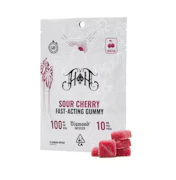 Heavy Hitters | Sour Cherry | Fast Acting Gummies | 100mg