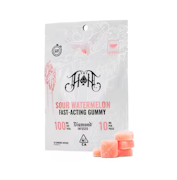 Heavy Hitters | Sour Watermelon | Fast Acting Gummies | 100mg