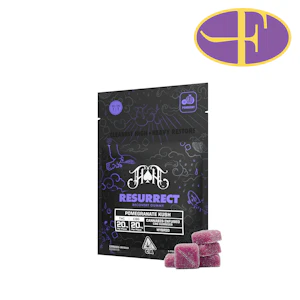 HEAVY HITTERS - Pomegranate Kush CBG Resurrect Recovery Gummies