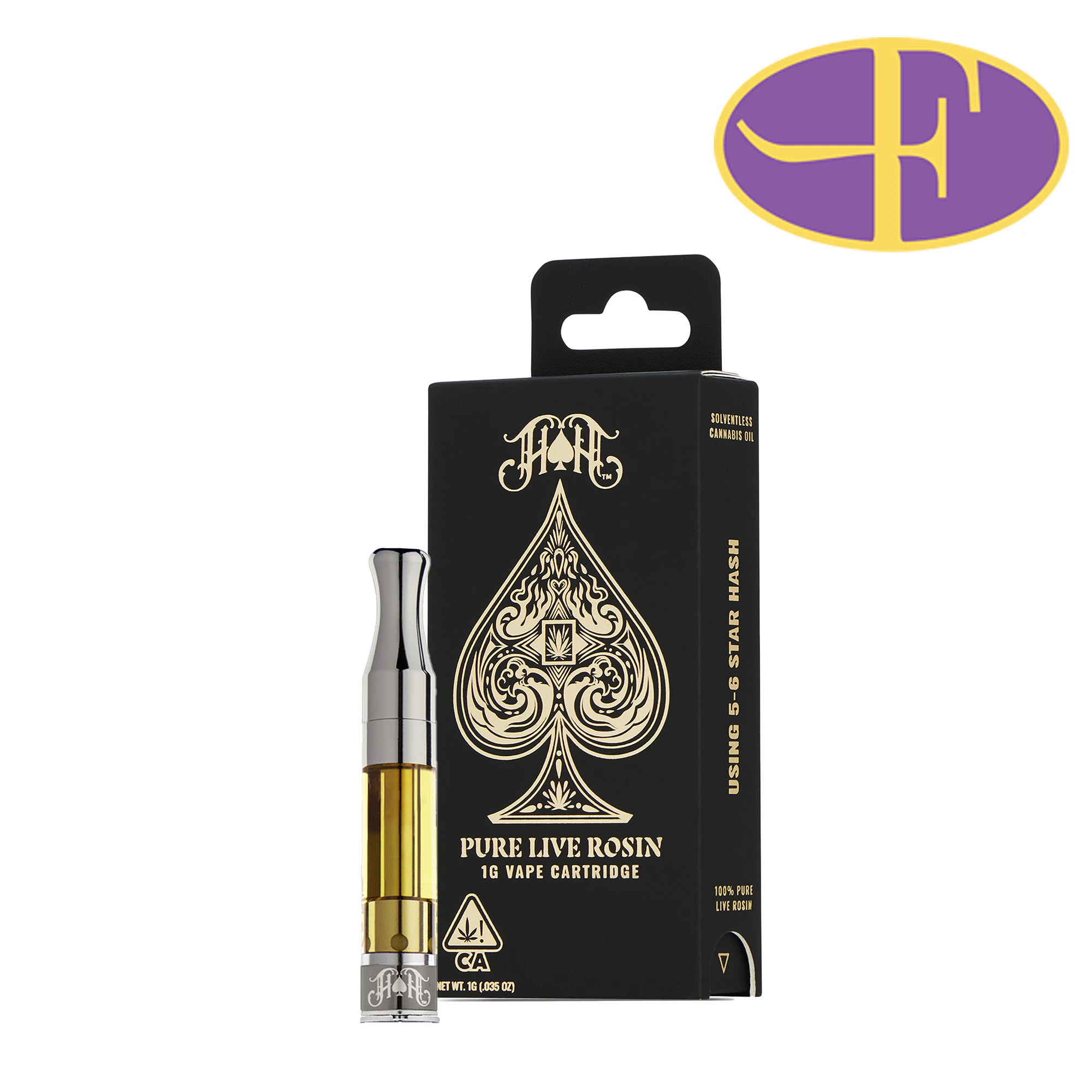 Heavy Hitters - Rainbow Belts Live Rosin Cartridge Main Image
