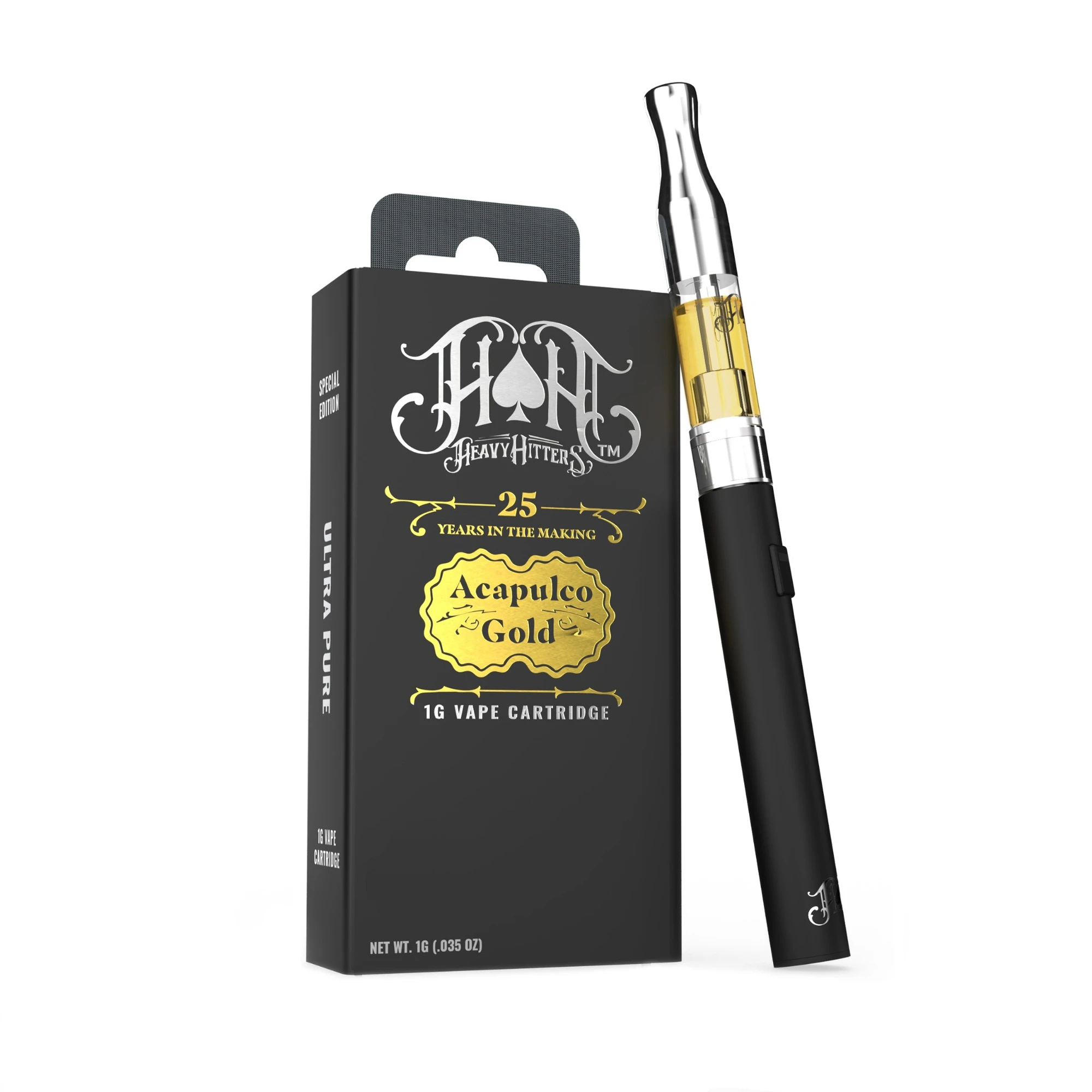 Heavy Hitters - Heavy Hitters Vape Cart 1G - Acapulco Gold | V20 Main Image