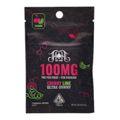 HEAVY HITTERS - Cherry Lime Hybrid Single Gummy 100mg