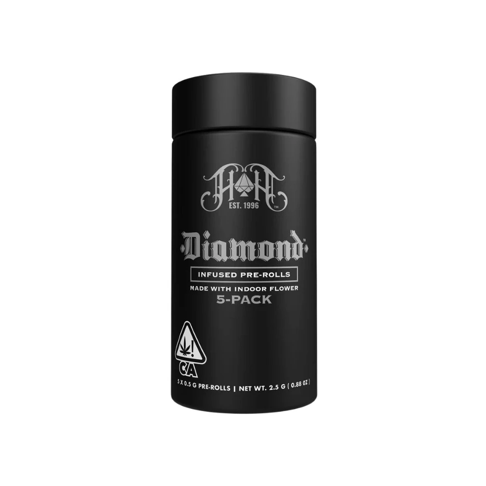 Heavy Hitters - DIAMOND INFUSED 5 PACK - OG REBEL .5G - HEAVY HITTERS x RIDGELINE FARMS Main Image