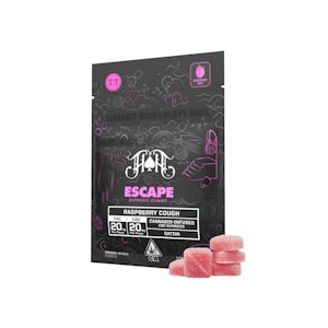 HEAVY HITTERS - ESCAPE CBC EUPHORIC - RASPBERRY COUGH 100MG - HEAVY HITTERS