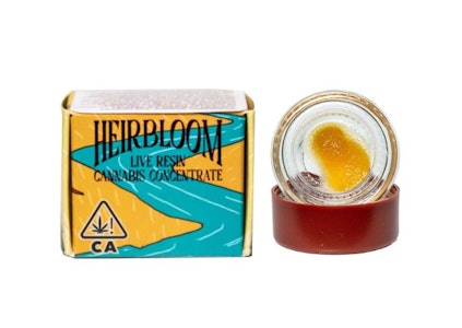 Heirbloom Legacy Flower - Heirbloom - Original Glue - 1g Live Resin Terp Sugar