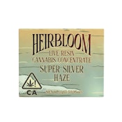TERP SUGAR - SUPER SILVER HAZE 1G - HEIRBLOOM