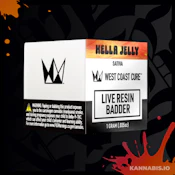 Hella Jelly - WCC 1g Live Resin Badder