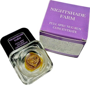 NIGHTSHADE FARM - Night Shade Farms | Hella Jelly Full Spec Nug Run Wax | 1g