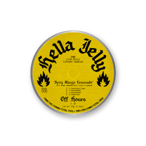 OFF HOURS - OFFHOURS - Live Rosin - Hella Jelly "Spicy Mango Lemonade" - 100mg