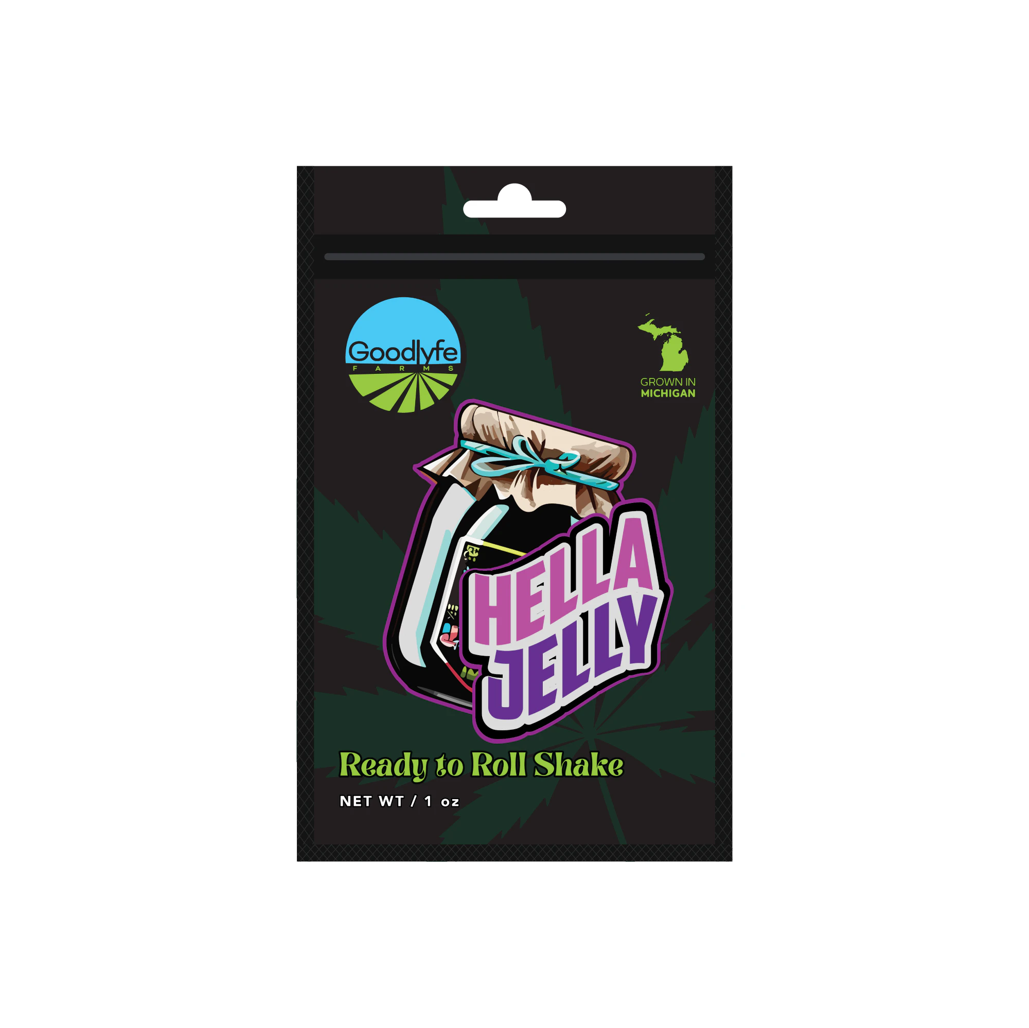 Goodlyfe - Goodlyfe Farms - Hella Jelly - 1oz Ready to Roll Shake Main Image