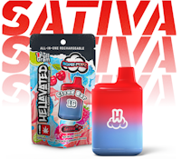 Hellavated Cloud Bar 1g Flavored Disposable Cart: Bomb Popz