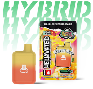 Hellavated - Mango Dragon, Flavored Distillate Disposable, 2g