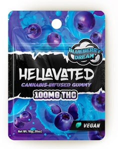 Hellavated - Blueberry, Gummy, Single