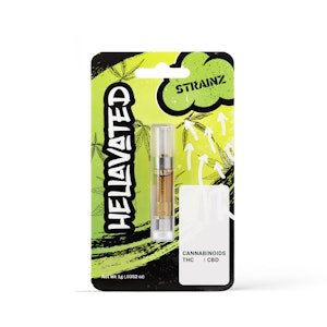 Hellavated - Pineapple Diesel, Distillate + Strain Specific Terpenes, 1g