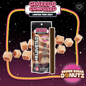 Hellavated - Brown Sugar Donutz, Flavored Infused Blunt, 2.5g