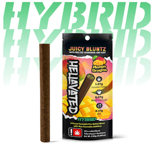 Hellavated - Mango Dragon, Flavored Infused Blunt, 2.5g