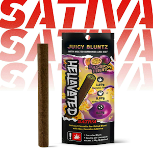 Hellavated - Passion Fruit, Flavored Infused Blunt, 2.5g