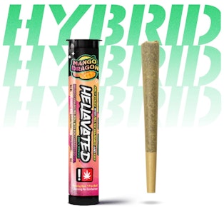 Hellavated - Mango Dragon, Flavored Infused Pre-Roll, 0.78g