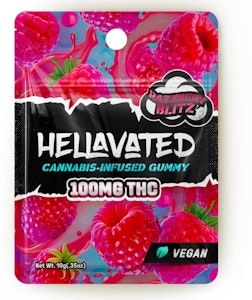 Hellavated - Raspberry, Gummy, Single