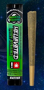 Hellavated - Durban Poison, Infused Pre-Roll, 0.78g