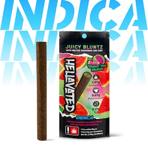 HELLAVATED - Water Yer Melon, Juicy Infused Bluntz, 2.5g