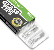 Hemper Glass Filter Tips 8 mm