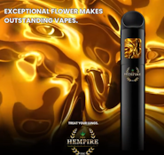 Hempire Collective- Blueberry Kush 1g Disposable Vape