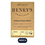 Henry's Orginal - Bananas - Preroll Pack - 4pk - 2.0g