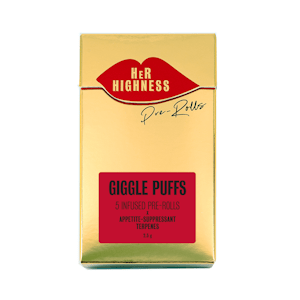 HER HIGHNESS - Giggle Puffs | Infused Preroll | 5pk/2.5g (Her Highness)