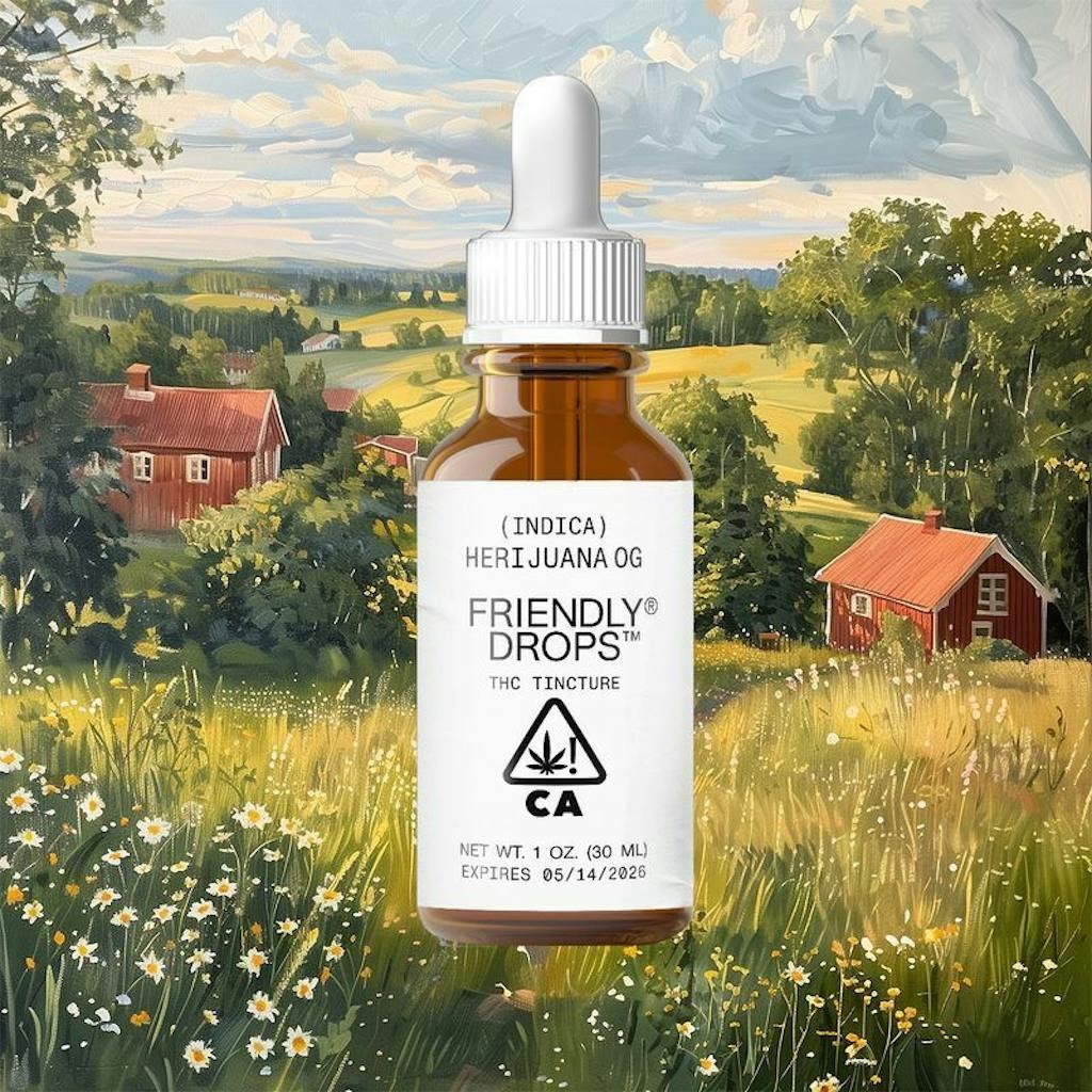 Friendly Brand Herijuana OG Full Spectrum Tincture 30ml (1000mg)