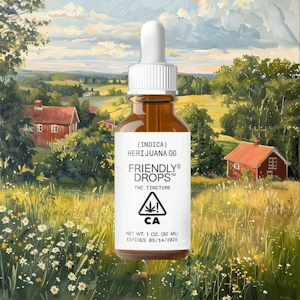 Friendly Brand - Friendly Brand Herijuana OG Full Spectrum Tincture 30ml (1000mg)