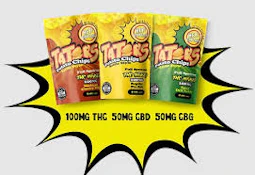 Hey Captain | Sea Salt Tators | 4:1:1 THC:CBD:CBG Infused Chips | 100mg