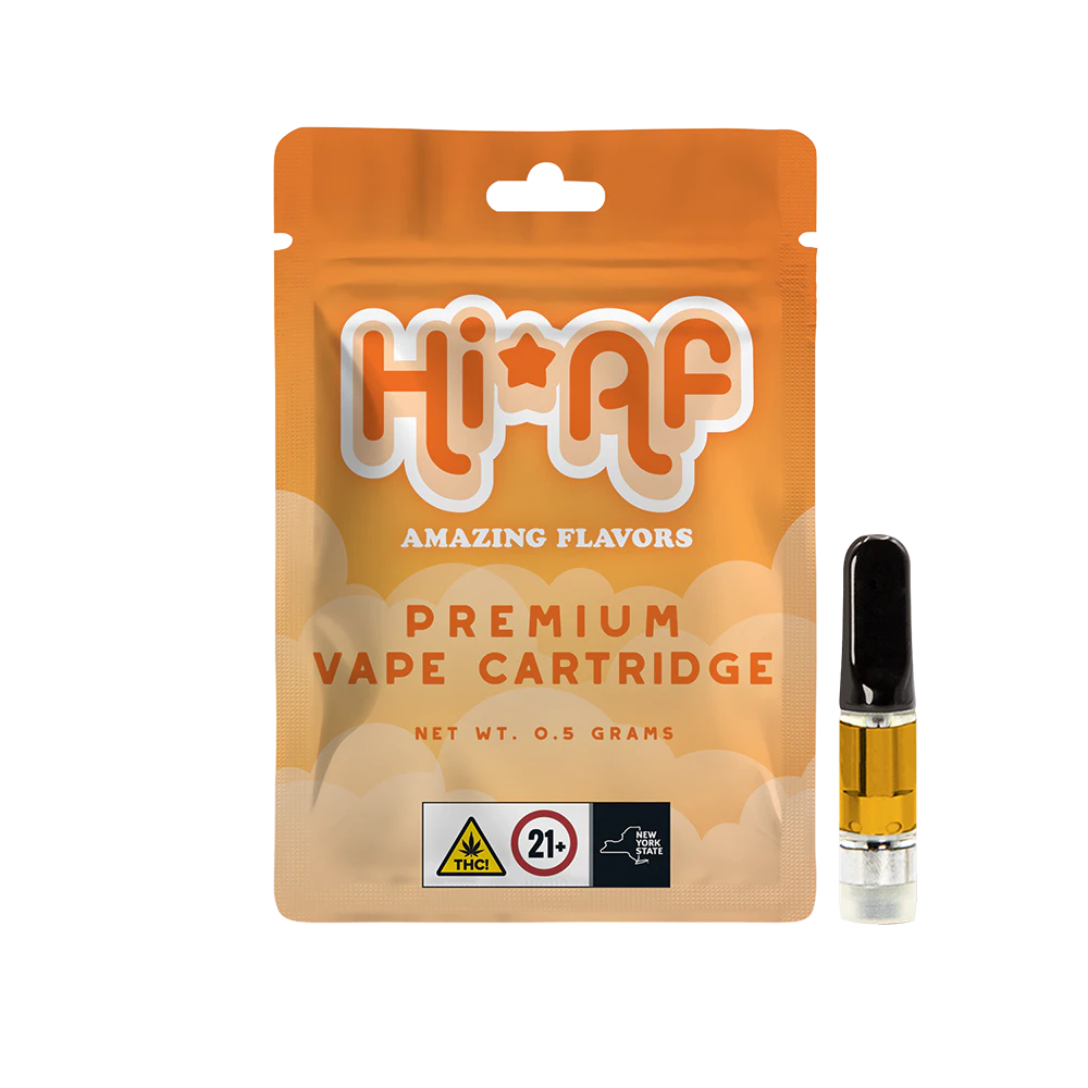 Hi*AF - Hi*AF | Peaches & Cream | 510 Vape cart | 1g Main Image