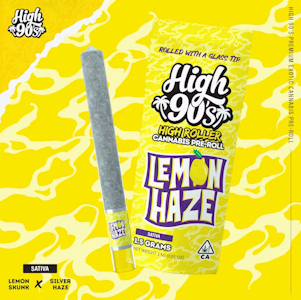 HIGH 90'S - High 90's - 1.5g Preroll - Lemon Haze