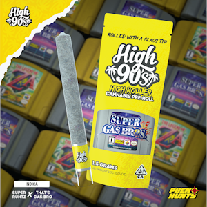 HIGH 90'S - High 90's - 1.5g Preroll - Super Gas Bros
