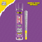 High 90's - 1g Bubble Hash Infused Preroll - Double Cupcake