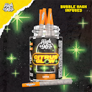 High 90's - 5pk Bubble Hash Prerolls - Citrus Glow