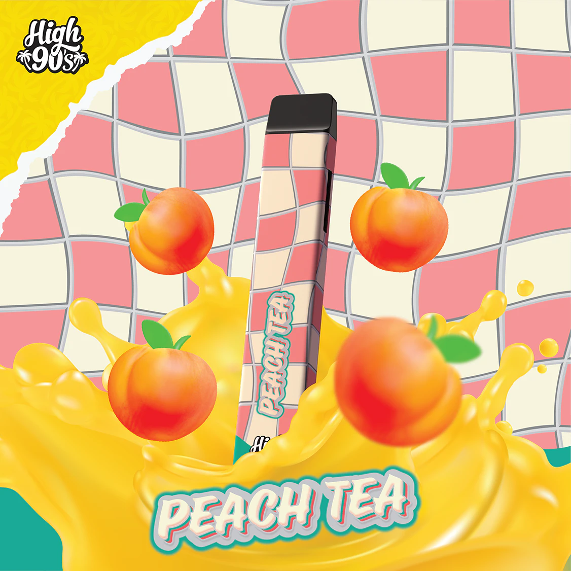 HIGH 90s - High 90's - 1g AIO - Peach Tea Main Image