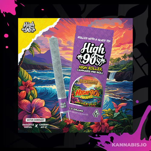 HIGH 90s - High 90s : High 90's Paradise 1.5g High Roller Pre-Roll Main Image