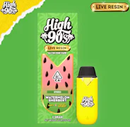 High 90's Live Resin All In One 1g Watermelon Sherbert