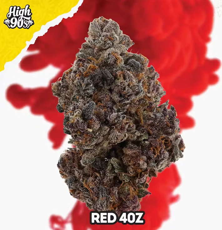 HIGH 90s - High 90's 3.5g Red 40Z Main Image