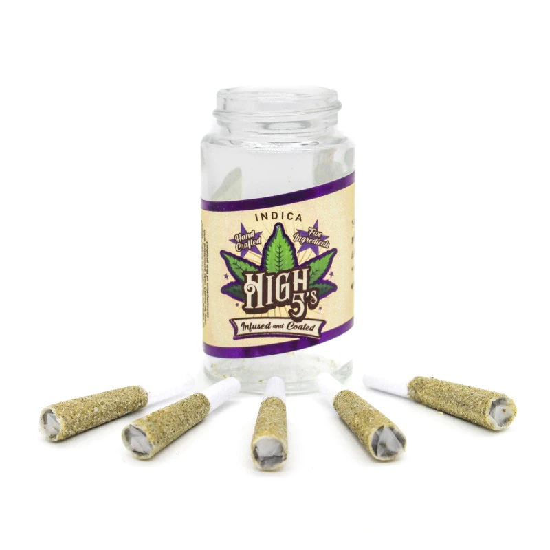 High 5's - High 5 | Blue Zushi x Pink Gas #18 | Infused Preroll | 4g Main Image